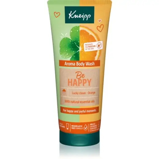 Kneipp Feel Happy & Free Shower Gel (Body Cleanser) Aroma) 200 Ml