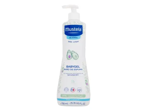 Mustela Bébé Multi-Sensory Bubble Bath Shower Gel 750 ml