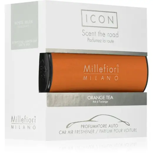 Millefiori Icona Scent the Road Orange Tea - Car Perfume - 47.0 G