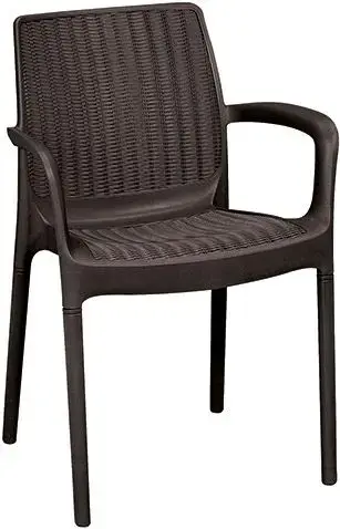 Garden chair Bali Mono brown