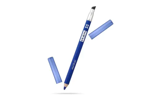 Pupa, Multiplay, Double-Ended, Eyeshadow & Kajal Eyeliner 2-In-1, 55, Electric Blue, 1.2 g *Tester