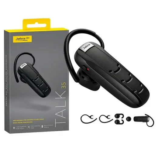 Jabra Talk 35 Extreme Bluetooth 3.0 handsfree headset with clear sound | HD black
