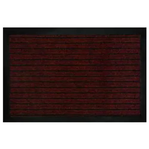Doormat 66x185 PVC red