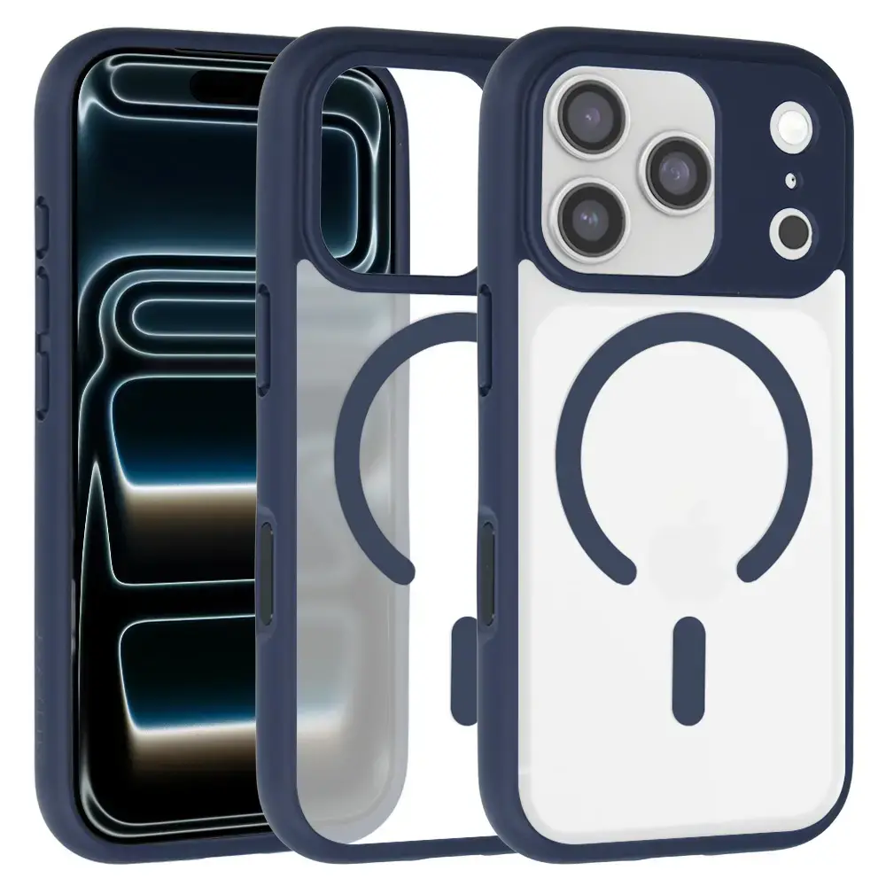 Liavec Soft Case for Iphone 17 Pro blue