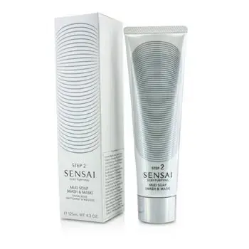 Kanebo Cosmetics Sensai Silky Purifying Mud Soap (Wash & Mask) 125ml