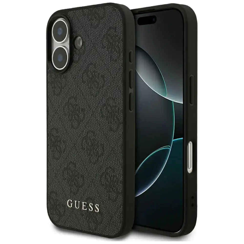 Guess 4G Classic maciņš telefonam iPhone 17 melns