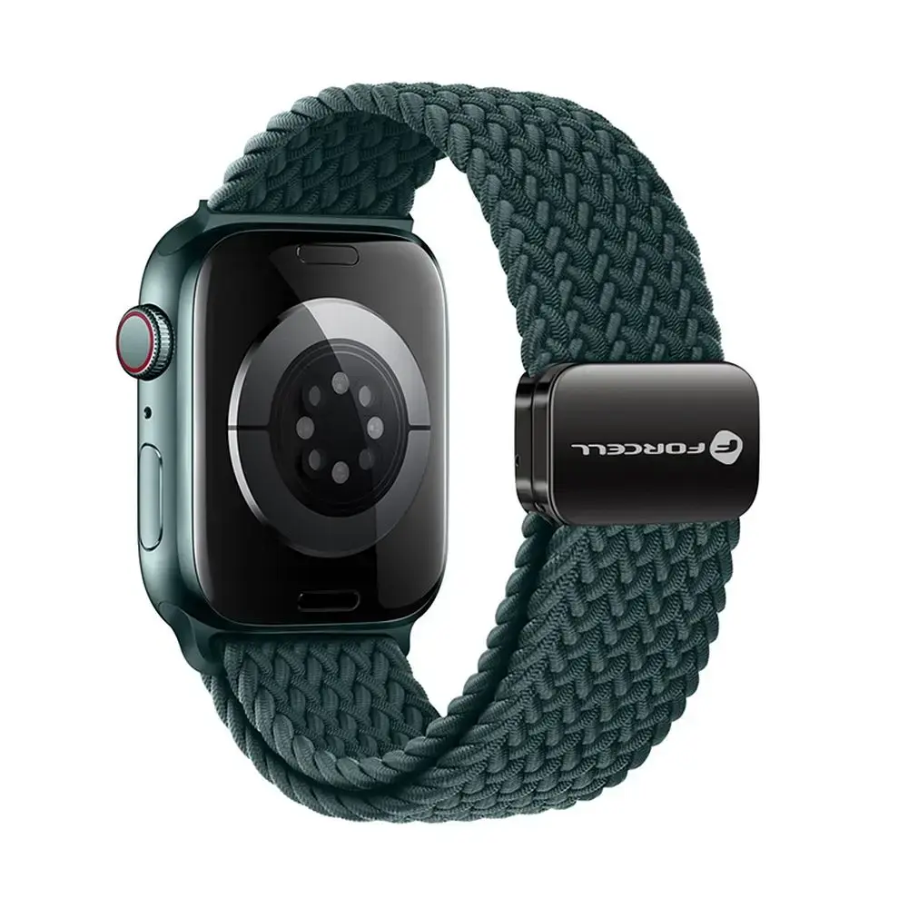 Strap to Apple Watch Forcell F-Design FA02 magnetic nylon 38 / 40 / 41 mm dark green