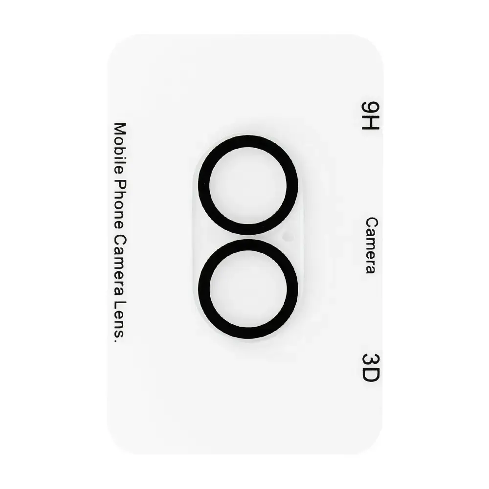 Tempered Glass HARD SILK PRINT for camera (LENS) for Iphone 17 (island)