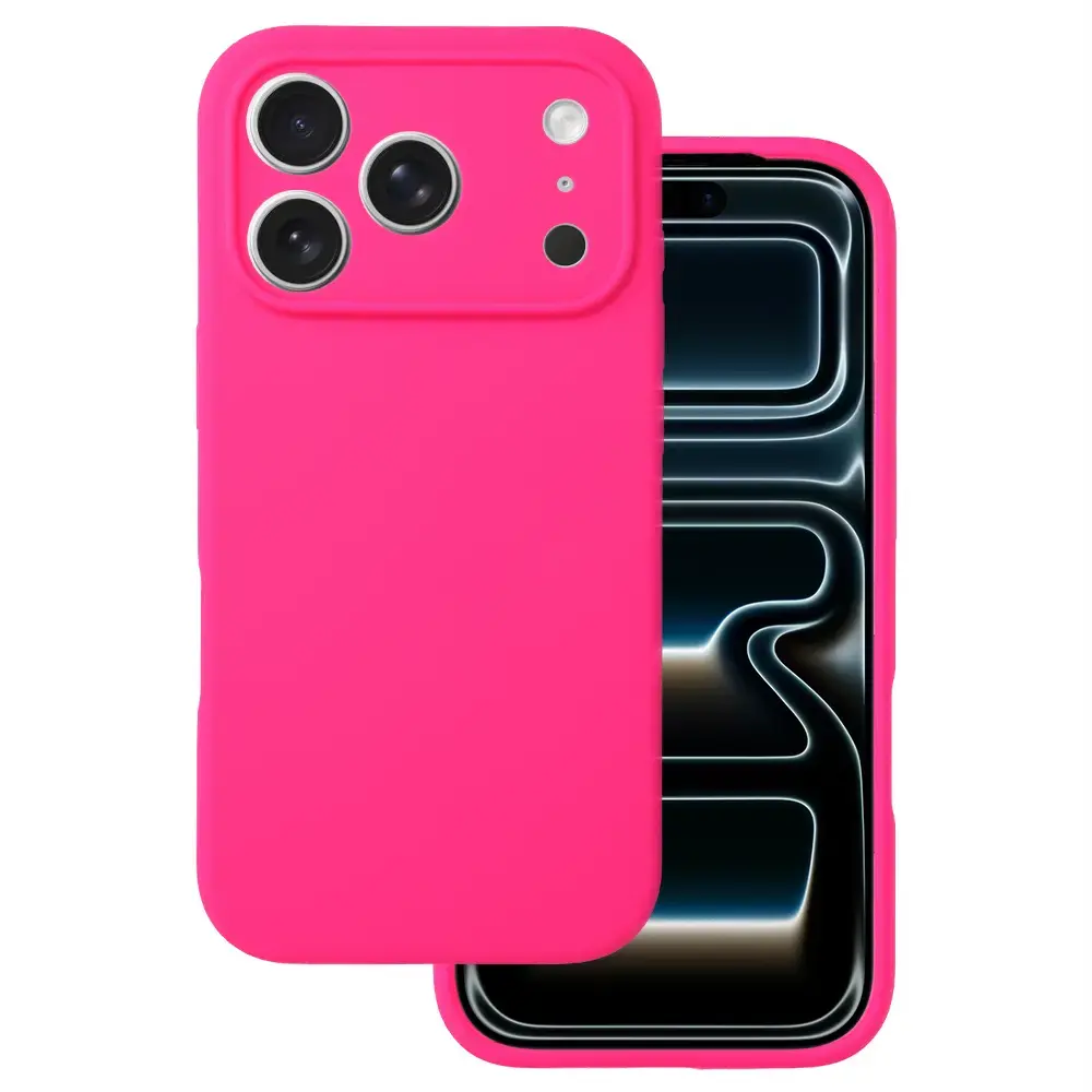 Silicone Lite maciņš telefonam iPhone 17 Pro Max rozā