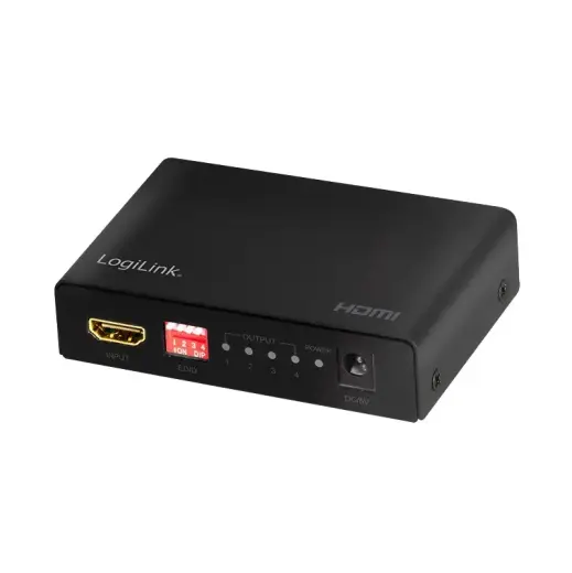 HDMI splitter 1x4-port 4K|60Hz, EDID