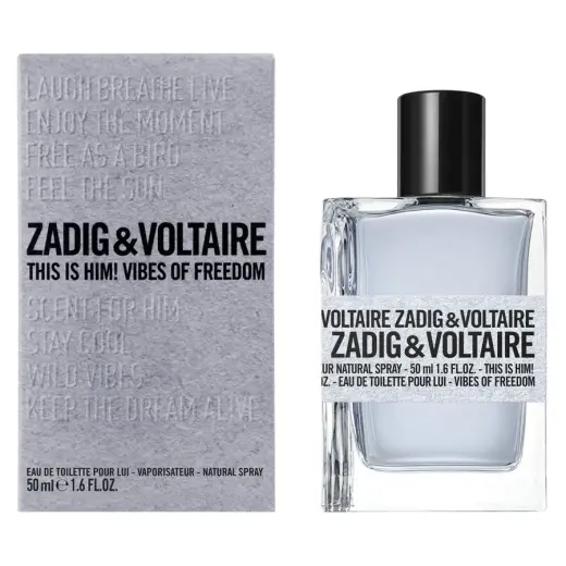 Zadig & Voltaire This Is Him! Vibes of Freedom (EDT) tualetes ūdens vīriešiem 50 ml