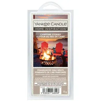 Yankee Candle Campfire Stories Fragranced Wax Melts - Vonný vosk 75.0g