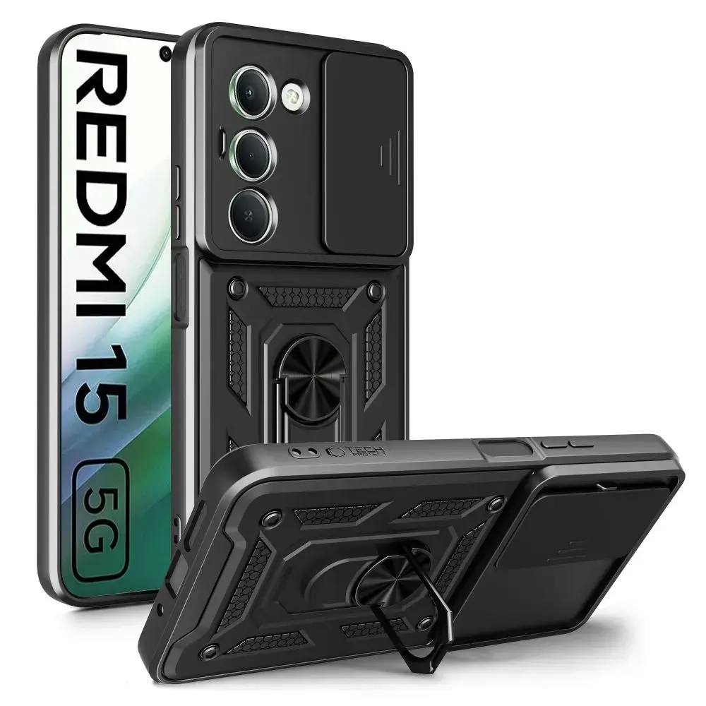 TECH-PROTECT CAMSHIELD PRO XIAOMI REDMI 15 4G / 5G BLACK