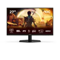 AOC Q27G42XE  27 "  IPS  QHD  16:9  180 Hz  1 ms  2560 x 1440 pixels  300 cd|m  HDMI ports quantity 2  Black