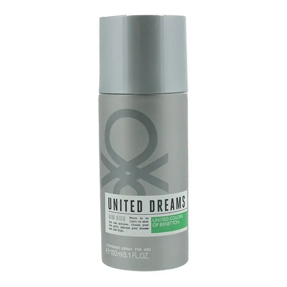 Benetton, United Dreams Aim High, Deodorant Spray, For Men ml