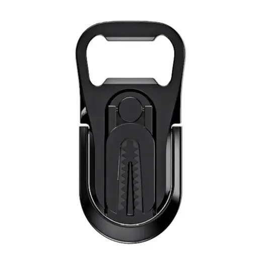 3IN1 ROTATING HOLDER (BOTTLE OPENER) BLACK