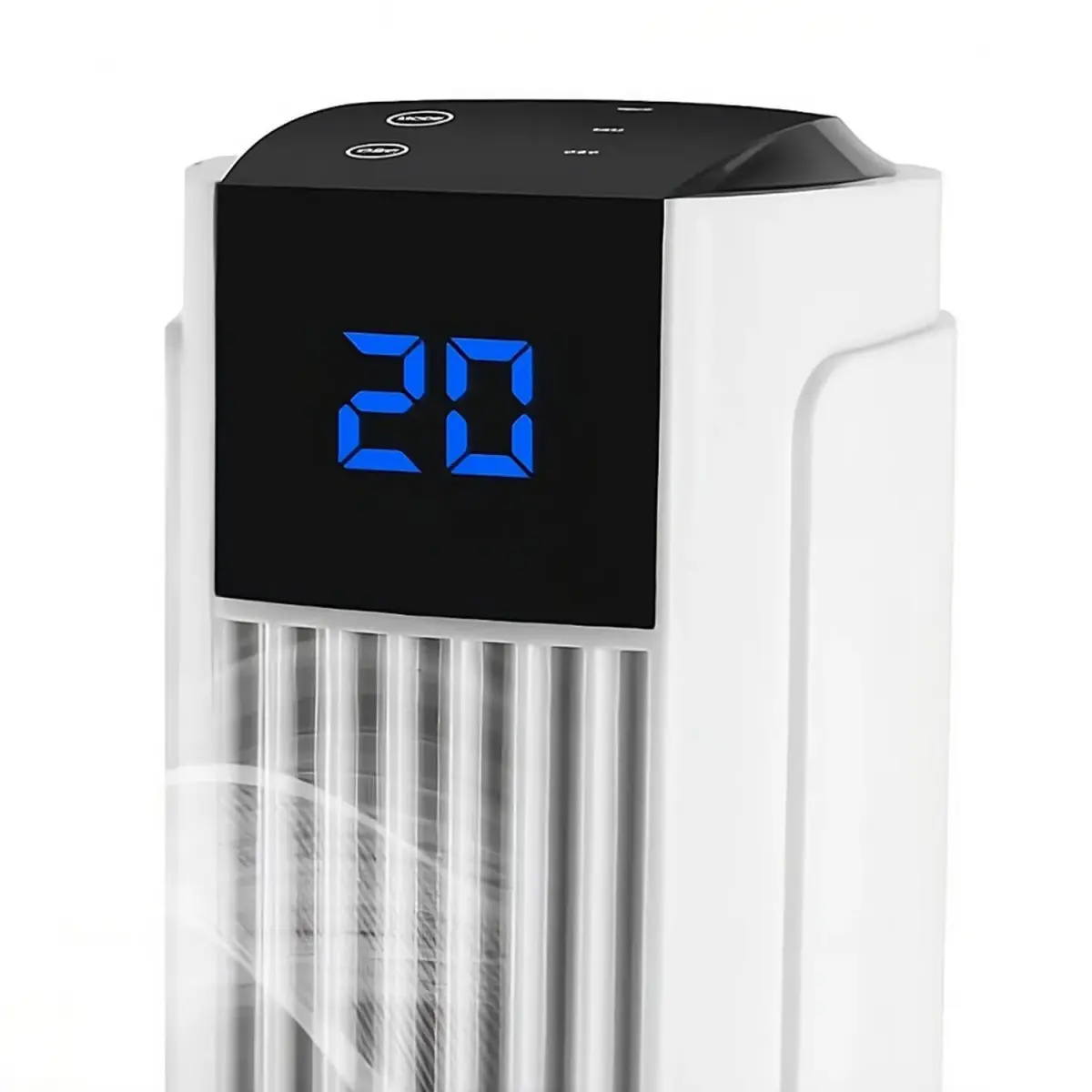 LTC Tower Fan 82cm 50W white + remote control