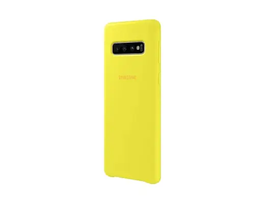 EF-PG973TYE Samsung Silicone Cover Yellow for G973 Galaxy S10