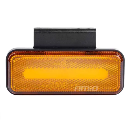 Marker outline LED light AMiO OM-02-O rectangular, orange