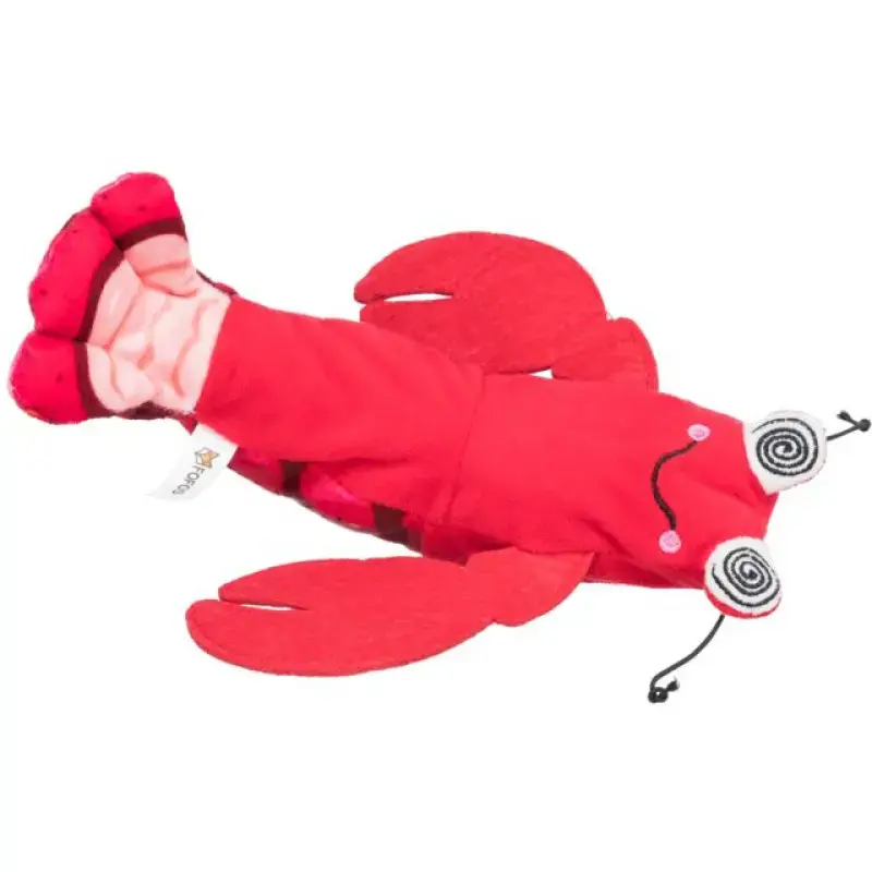 Rotaļlieta kaķiem : Trixie Wriggle lobster, fabric, catnip, 23 cm