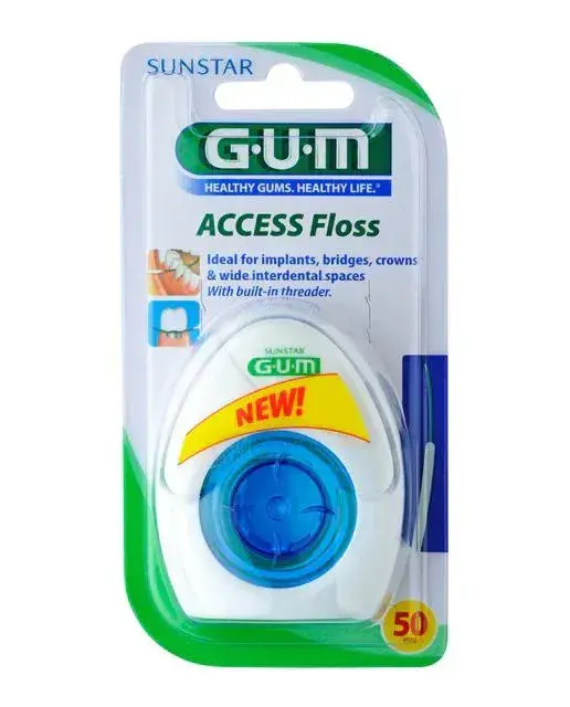 G.U.M Gum® Implant Floss 50 Threads X 30cm