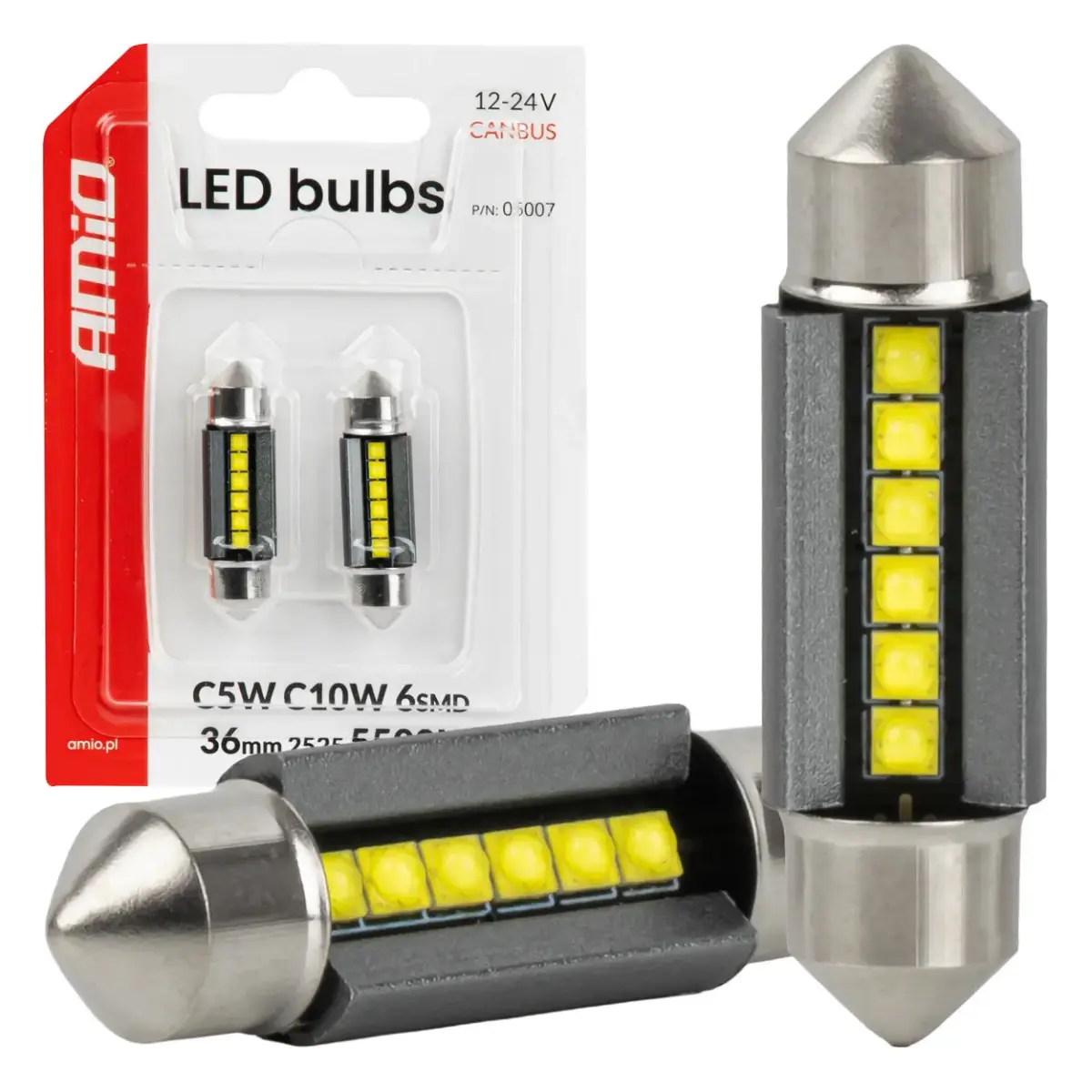 LED bulbs CANBUS 36mm 2525 6SMD