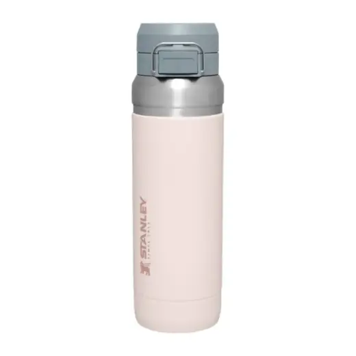 Quick-Flip Water Bottle Go 1,06L heleroosa