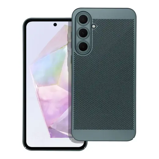 Breezy telefono dėklas Samsung Galaxy A35 5G (A356) žalias
