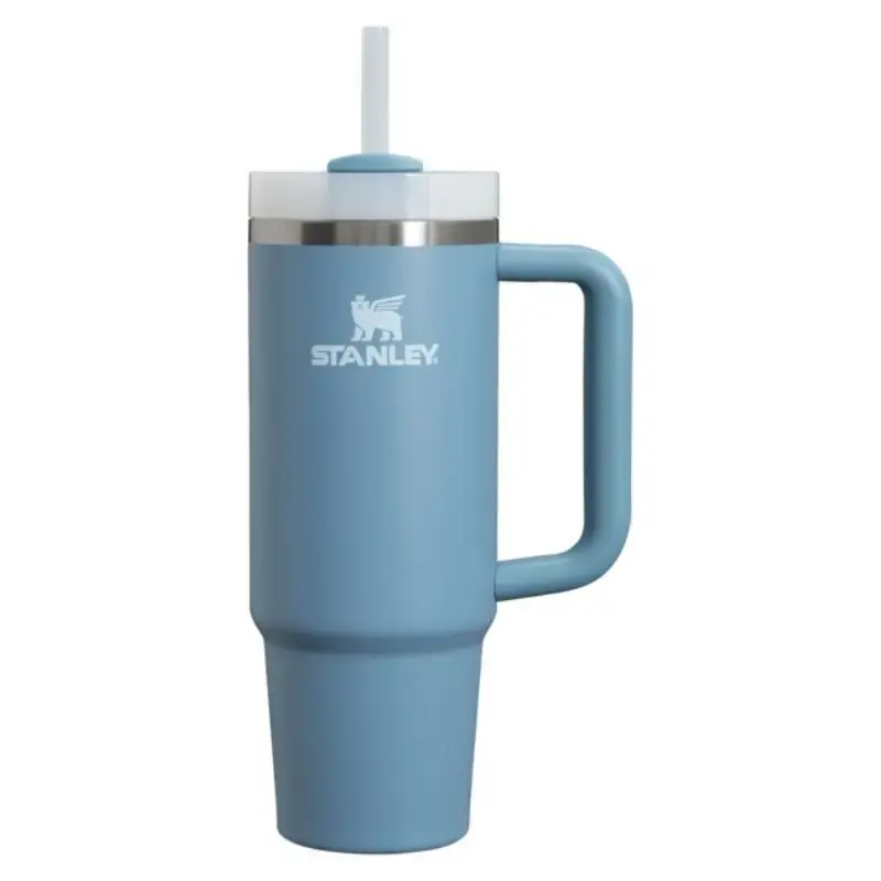 Termokrūze ar salmiņu The Quencher H2.O FlowState Tumbler 0.89L zilganvioleta