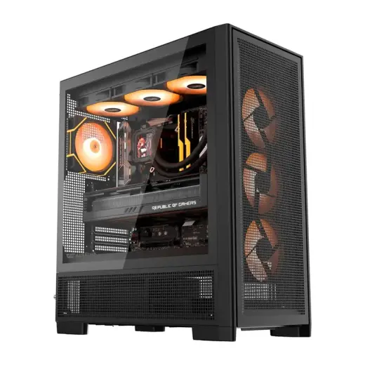 DarkFlash computer case AIRNOVA Black (+3 fans)