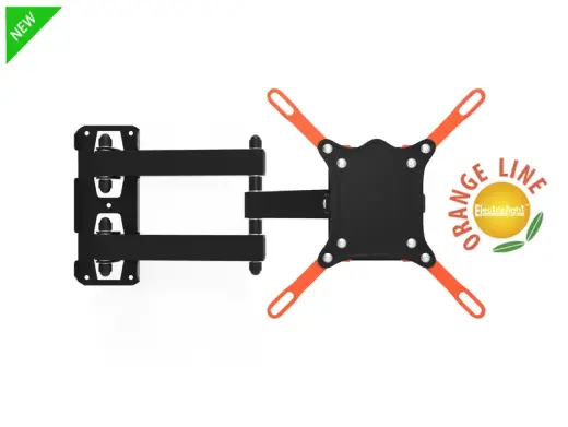 Electriclight TV stiprinājums pie sienas 33-107cm, melns