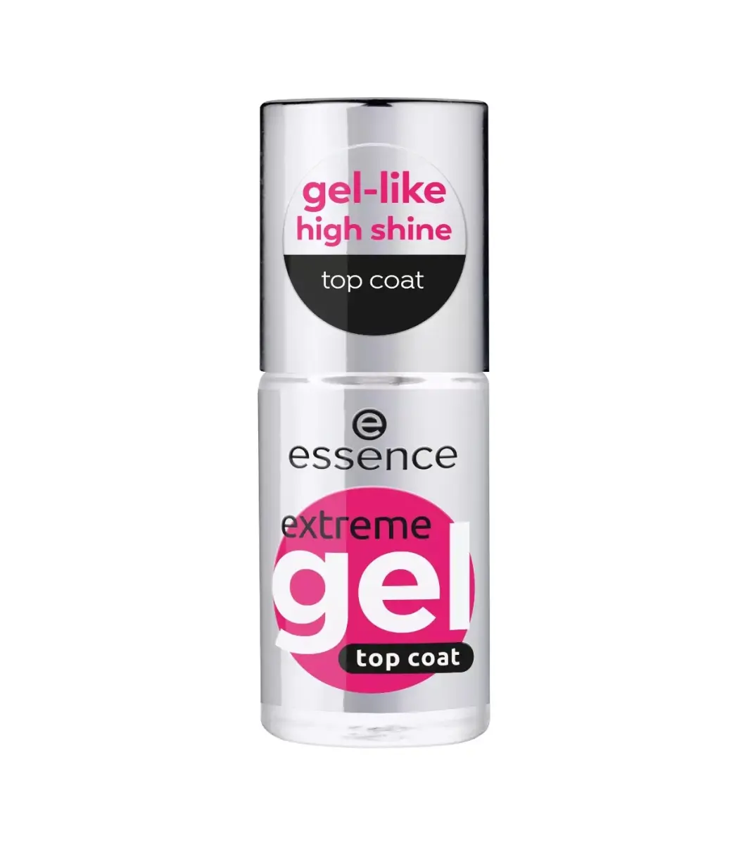 Essence, Extreme Gel, Top Coat, Nail Polish, 01, Gloss To Go, 8 ml