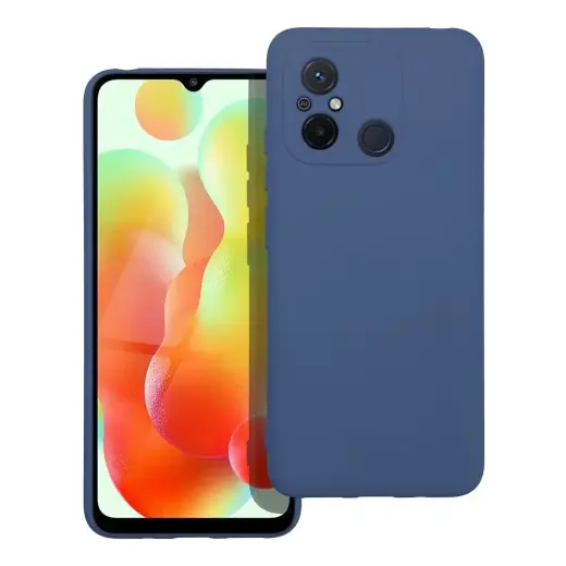 SILICONE case for XIAOMI Redmi 12C blue