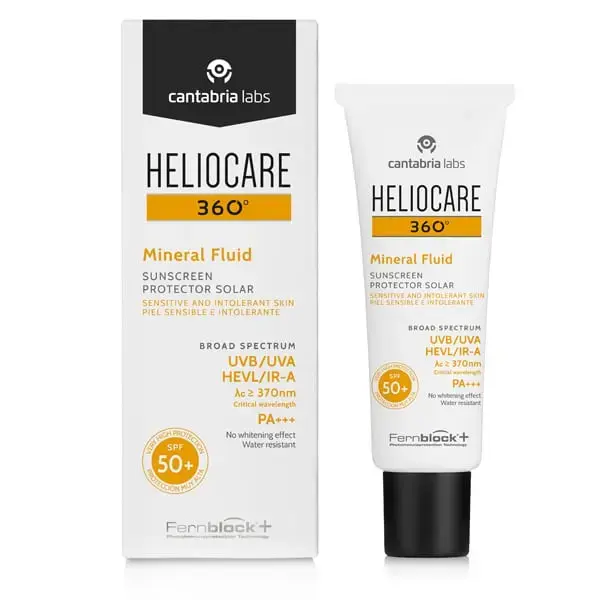 Heliocare emulsijas iedeguma minerālviela SPF 50+ 360° (minerālu šķidrums) 50 ml
