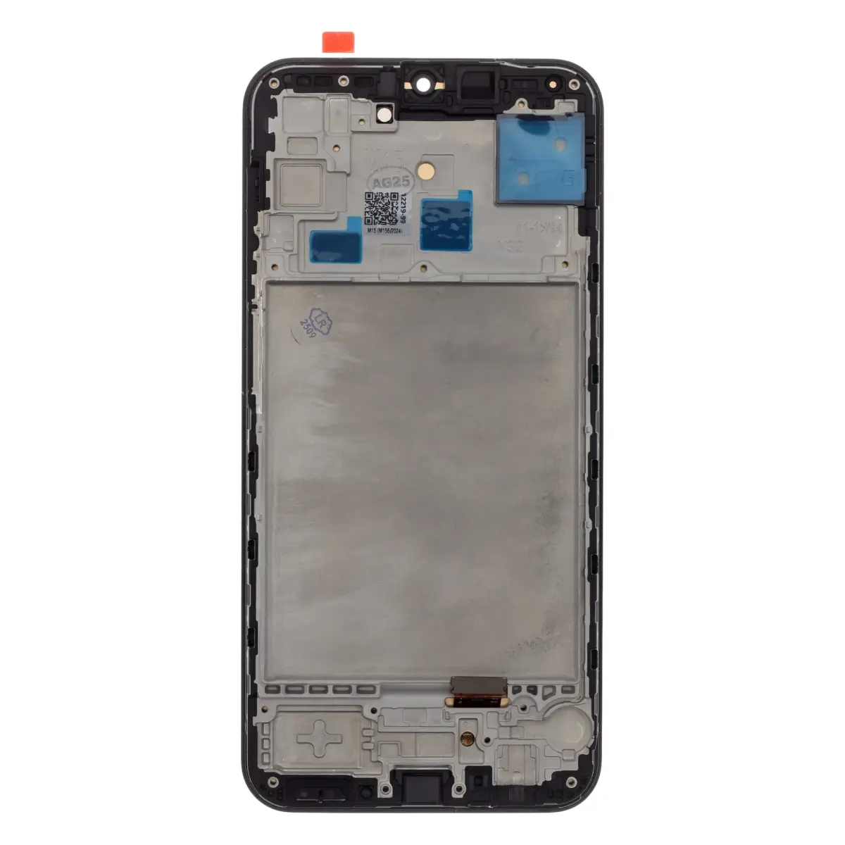 LCD display + Touch Unit + Front Cover for Samsung M155 Galaxy M15 5G Black