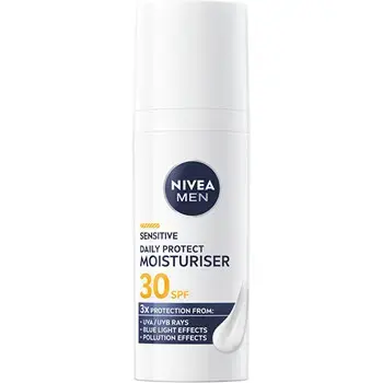 Nivea Men Sensitive Daily Protect Moisturiser -  SPF 30 50ml
