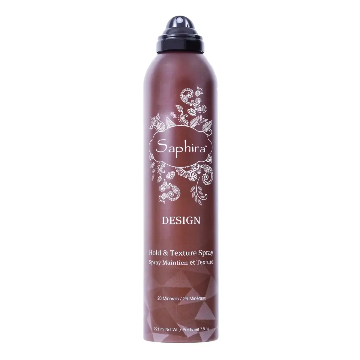 Saphira , Design, Hair Spray, For Hold AND Texture, 221 ml
