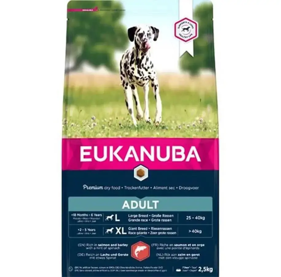 Сухой корм для собак - Eukanuba Adult Large Salmon, 2,5 кг