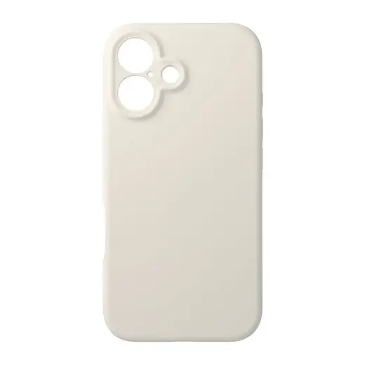 Forcell F-Protect Rubber Premium telefoni ümbris MagSafe toega iPhone 16 valge