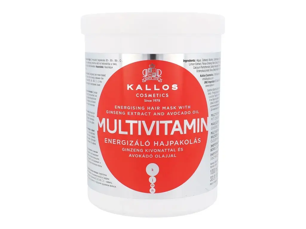 Kallos Cosmetics Multivitamin Hair Mask 1000 ml