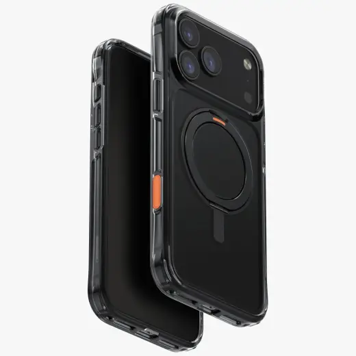 UNIQ Swivix Case for iPhone 17 Pro Max 360 Rotating Kickstand Black