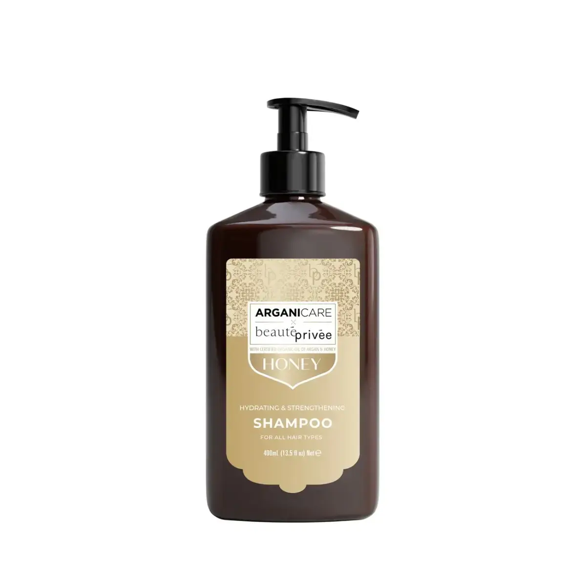 Arganicare, Honey, Hair Shampoo, Hydrating & Strengthening, 50 ml