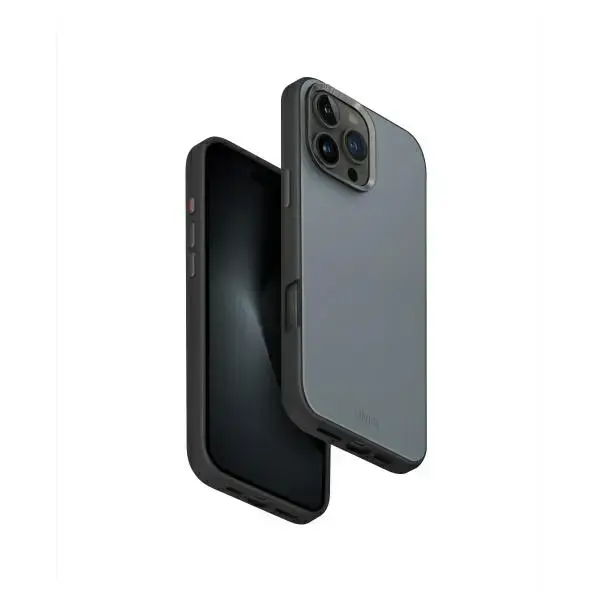 UNIQ etui Lyden DS iPhone 16 Pro Max      6.9" Magclick Charging niebiesko-czarny|washed blue-black