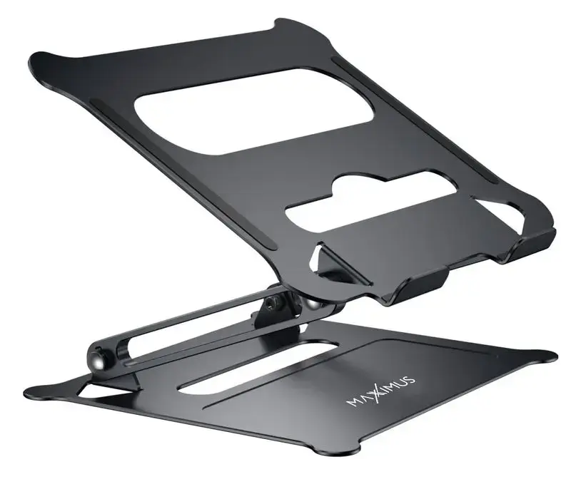 MAXXIMUS FOLD PRO LAPTOP STAND GREY ADJUSTABLE STAND