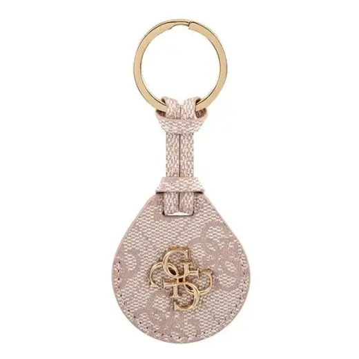 GUATP4GM4PP Guess PU Big 4G Flat Ring AirTag Case Pink