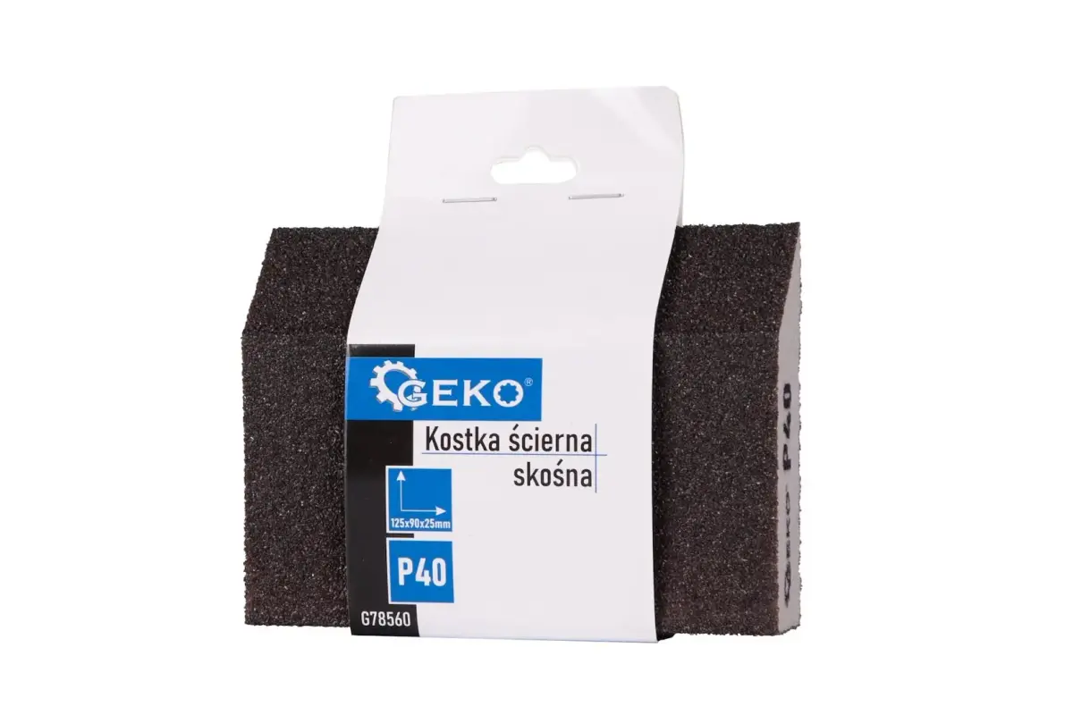 Putu leņķa slīpēšanas bloks 125x90x25mm P40