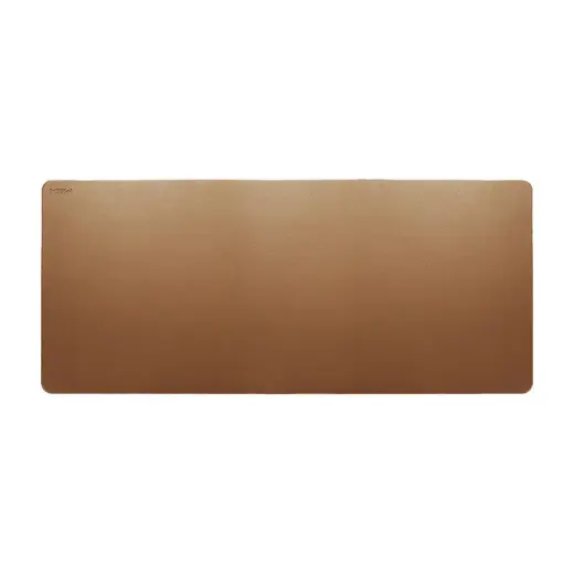 Monochrome leather mouse pad MIIIW (Brown)