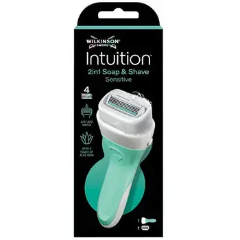 Wilkinson Sword Soap and Shave Sensitive 2in1 - razor + 1 head