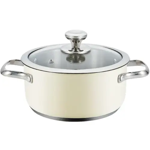 Haeger PA-24H.008A Pastel Pot Katls ar vāku 5L