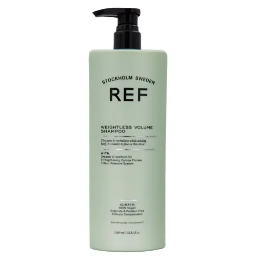 Ref Stockholm, Weightless Volume, Sulfates-Free, Hair Shampoo, For Volume & Texture, 1000 ml